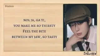 ENHYPEN (Jungwon, Heeseung, Sunoo, Ni-ki) - 'Teeth' Easy Lyrics