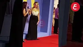ريم البارودى في مهرجان اسوان بعد زيادة وزنها