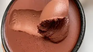 3-Ingredient Chocolate Mousse „Mousse au Chocolat“ Made with Red Wine 🤯 vegan recipes