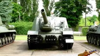 Музей Бронетехники ИС-2 . Катюша. Гаубица. Самоходка. ПТ-САУ