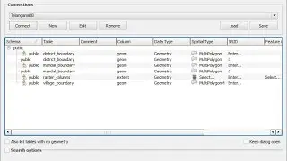GeoServer - QGIS - Connect to PostGIS Database using QGIS and Visualize layers