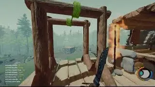 THE FOREST  never ending Zipline's