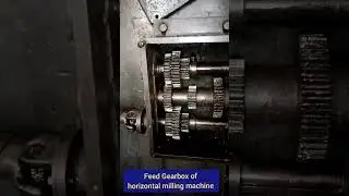 feed Gearbox of horizontal Milling Machine
