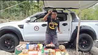 CamperVan Sambil Offroad Untuk Pemula || Camping Keluarga Di Sungai