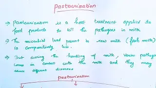 Pasteurization| Food technology|  HTST or high temperature short time pasteurization