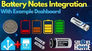 Battery Notes HACS Integration + Dashboard