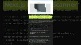Next.js Barcode Scanner - Quick Implement