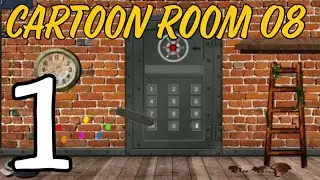Cartoon Room 08 – Level 1 | Escape Game Walkthrough