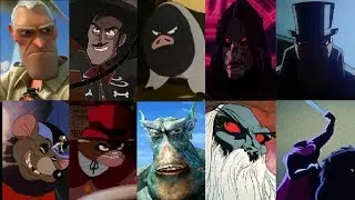 Defeats Of My Favorite Animated Non Disney Villains Part  18