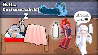 Mission to Steal Grandpa's Milk | Roblox Indonesia
