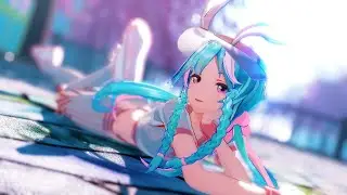 MMD 🦋Attention🐇🐰【YYB式改变初音ミク】