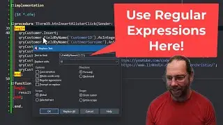 Master the power of the Replace Dialog - Delphi 232