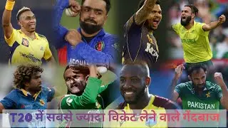 T20 में सबसे ज्यादा विकेट लेने वाले गेंदबाज|Bowler taking most wickets in T20