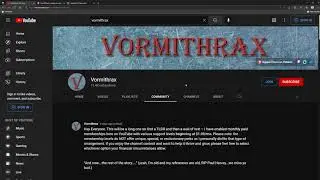 Important Channel Update! Please Watch/Listen/Comment.