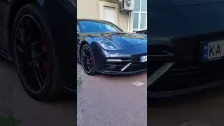 Porsche Panamera Sport Turismo - мийка радіаторів.