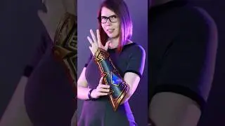 Check out my self-made Warcraft bracer! 🙌 #thewarwithin #warcraft