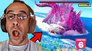 GODZILLA arrive sur fortnite !