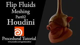 Houdini Flip Fluids Part 02 Meshing