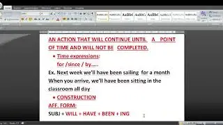 FUTURE PERFECT CONTINUOUS 3 doc Modalità di compatibilità   Microsoft Word 2020 03 25 16 27 02