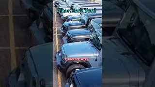 Mahindra Thar Stock Yard in Mumbai ❤️❤️💙💙 #shorts #mahindrathar #manufacturing