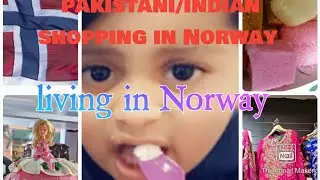 Pakistani shops and food street tour in Norway❤❤💖 #family life in Norway  #travel vlog