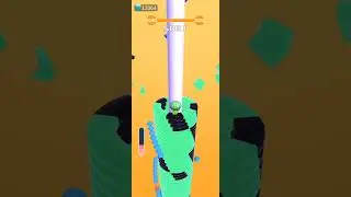 Hard Survival Gameplay Of Stackball Crush Blast #shorts #trending #gaming #survival #stackball