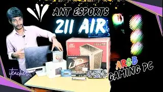 Budget ARGB gaming PC with ryzen 5 3600 and GTX 1050ti