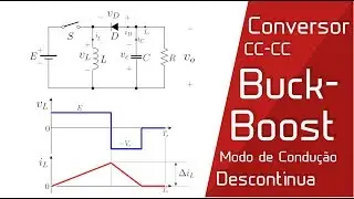 Conversor CC-CC Buck-Boost - Modo de Condução Descontínua - DCM