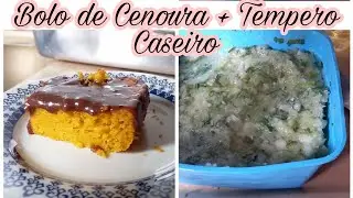 Bolo de Cenoura + Tempero Caseiro