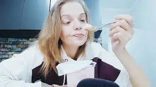 Asmr Eating Yogurt