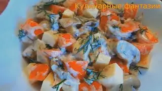 Классный Салатик на Скорую Руку!