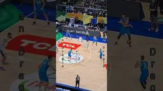 Easy 3-pointer for Zoran Dragic #fiba #basketball #slovenia #guard #forward #bilbao #basket