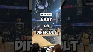 Kai Sotto showing off at All-Star Weekend 😎🤣 #bleague #Bリーグ