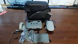unboxing drone dji mini 2 se combo