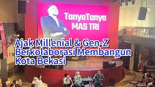 'Tanya-tanya Mas Tri' Tri Adhianto Ajak Millenial & Gen-Z Berkolaborasi Membangun Kota Bekasi