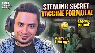STEALING $40 MILLION DOLLAR VACCINE - GTA 5 GAMEPLAY - MRJAYPLAYS