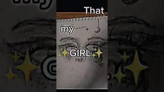 нарисовала лицо в  новом стиле||песня:this my girl✨