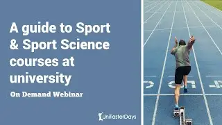 Introducing Sport & Sport Science university courses (Courses + careers) | Uni Taster On Demand