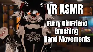 【 VRChat 🤍 ASMR 】Furry Goth Girlfriend Puts You To Sleep【 VRChat - V-Tuber 】