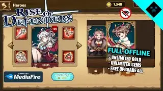 Game Anime Tower Defense Offline - Rise Of Defenders | Mod Apk |