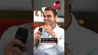 Shraddha Kpoor’s love for Vada pav & accents is well known & what happens when both collide 🤣
