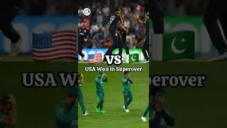 Pakistan vs USA T20 Worldcup Super Over Thriller 