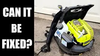 RYOBI Leaf Blower All Seized UP! Is It Worth Fixing?