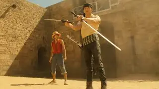 Zoro,Luffy & Nami Vs Axe Hand Fight Scene 🔥 | Netflix ONE PIECE |