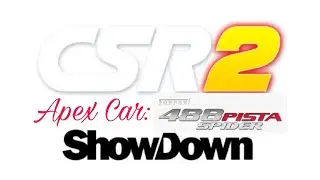 CSR 2 - ShowDown with The Apex Car (488 Pista Spider)