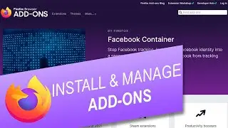How to Install Add ons or Extensions in Firefox