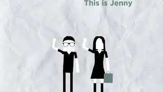 Sample Custom Invite with characther animation.