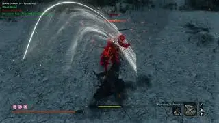 vs Freedom pt3 (Purple Fume Dragon Flash Sabimaru Great Raven) PvP Sekiro Online MOD