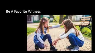 Be A Favorite Witness by Pastor Wayne Fox (08/04/2024)