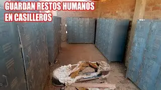 El aterrador Cementerio de Sayan |Guardan restos humanos en Casilleros de metal | Markotk